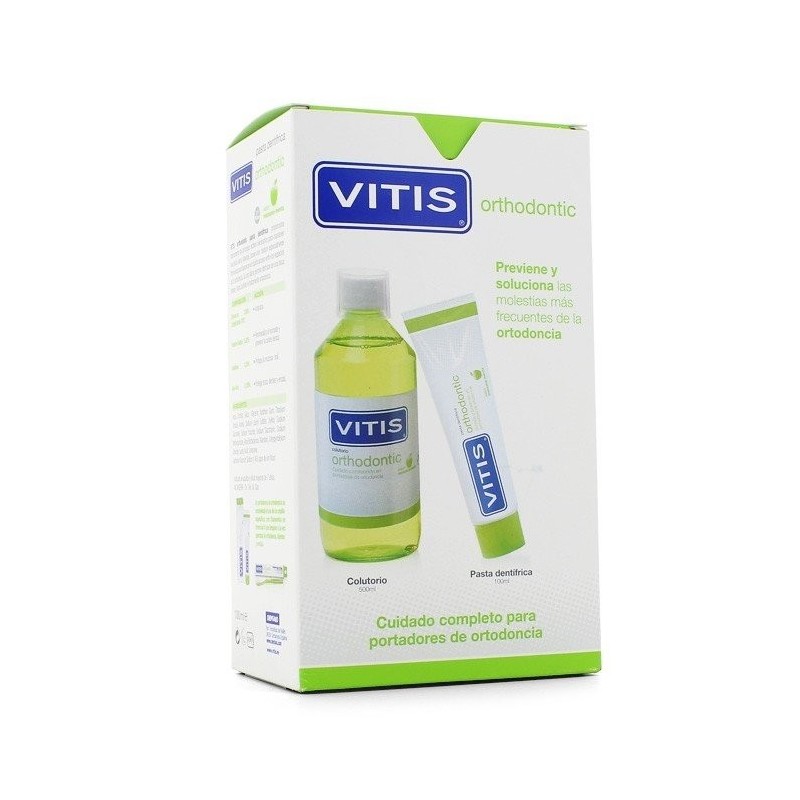 Vitis orthodontic pasta 100ml + colutorio 500ml Vitis - 1