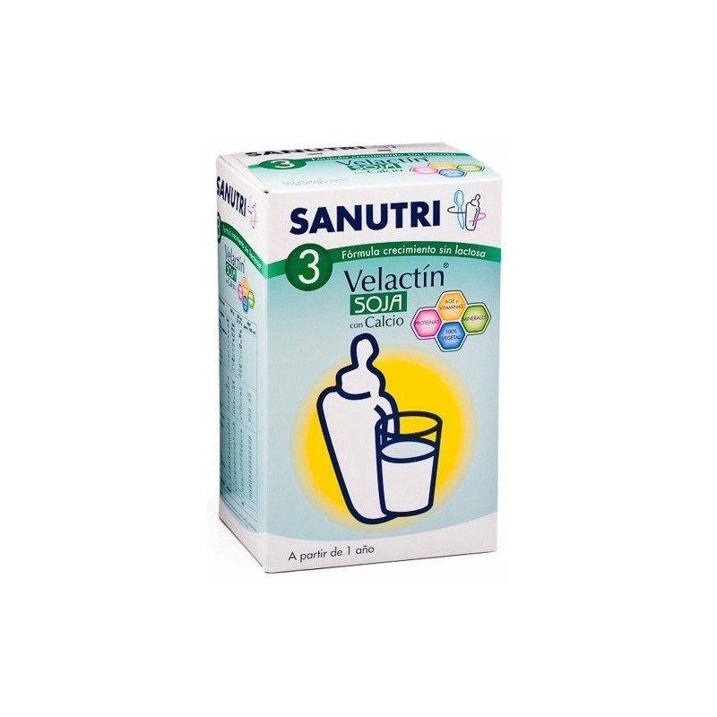 Sanutri velactin soja leche de crecimiento 800g Lactalis - 1
