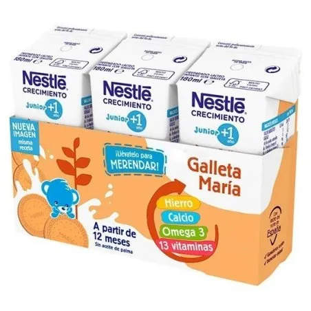 Nestl&eacute; junior crec.1 + gall. maria 3x180ml Nestl&eacute; - 1