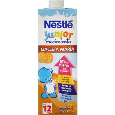 Nestl&eacute; junior crecimiento galleta +1 1l Nestl&eacute; - 1