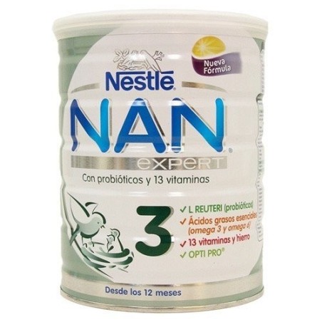 Nestle nan optipro 3 leche de crecimiento 800g Nestlé Nan - 1