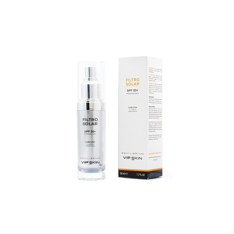 Vipskin filtro solar spf50+ 50ml Vipskin - 1