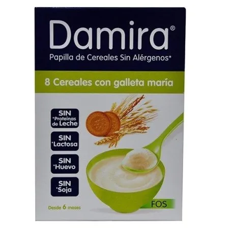 Damira 8 cereales galleta mar&iacute;a fos 600g Damira - 1