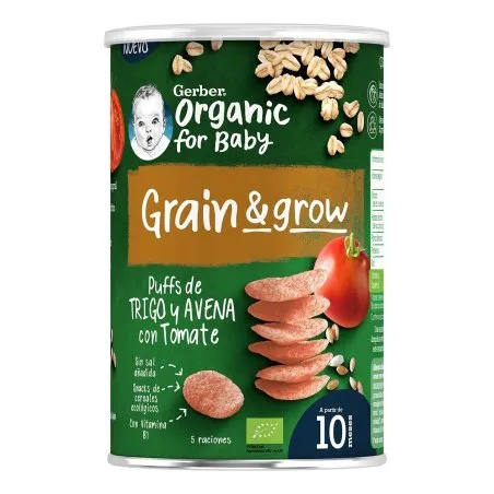 Nestle gerber snack organic cereales y tomate Nestl&eacute; Gerber - 1