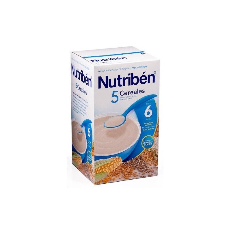 Nutribén 5 cereales 600gr Nutriben - 1