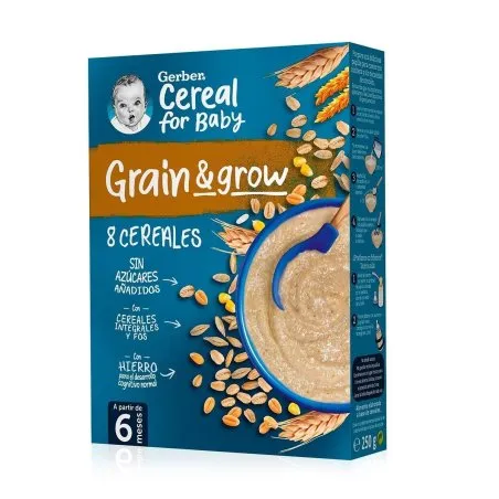 Nestle gerber papilla avena y ciruela 250g Nestl&eacute; Gerber - 1