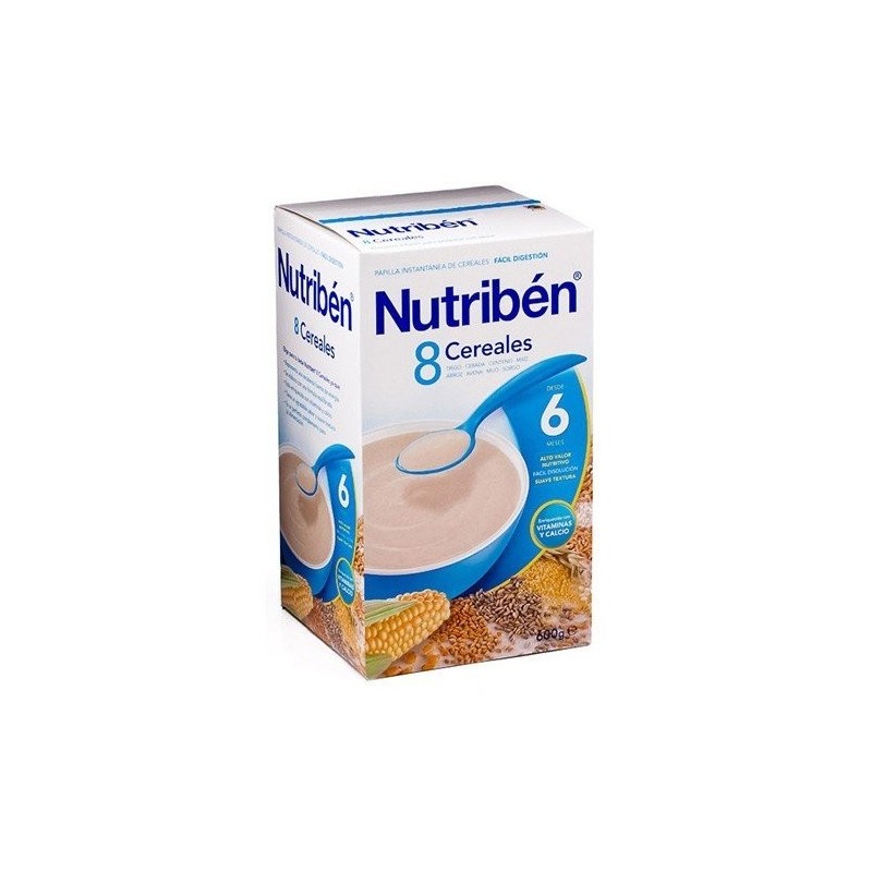 Nutribén 8 cereales 600gr Nutriben - 1