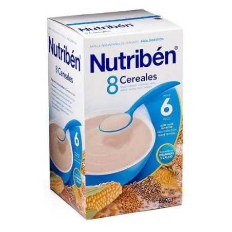 Nutrib&eacute;n 8 cereales 600gr Nutriben - 1