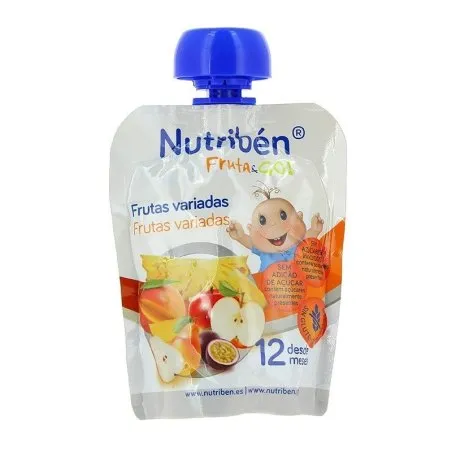 Nutrib&eacute;n fruta and go! fruta variada 23ml Nutriben - 1