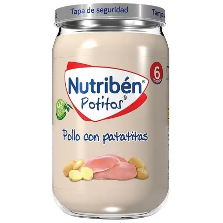 Nutrib&eacute;n potito pollo con patatitas 235gr Nutriben - 1