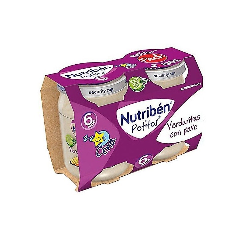 Nutriben bipack cena verduritas pavo 190 Nutriben - 1