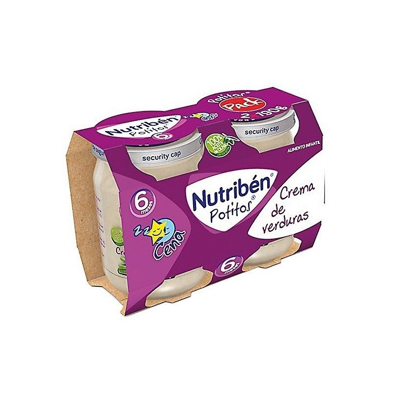 Nutriben bipack cena crema verduras 190g Nutriben - 1