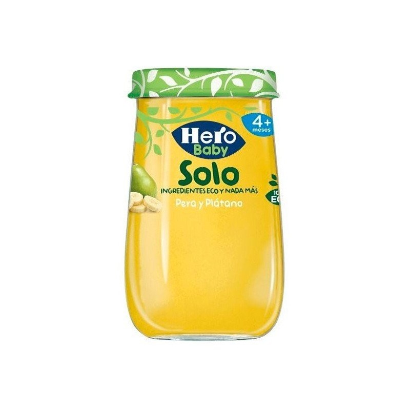 Hero baby plátano/pera 190 g Hero - 1
