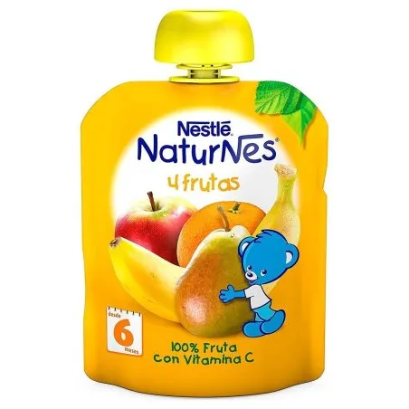 Nestl&eacute; natunes bolsita 4 frutas 90g Nestl&eacute; Naturnes - 1