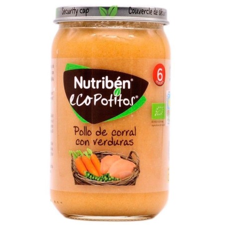 Nutribén ecopotito verduras y pavo 235gr Nutriben - 1