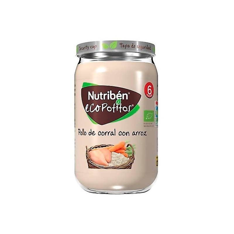 Nutribén ecopotito pollo de corral y arroz 235gr Nutriben - 1