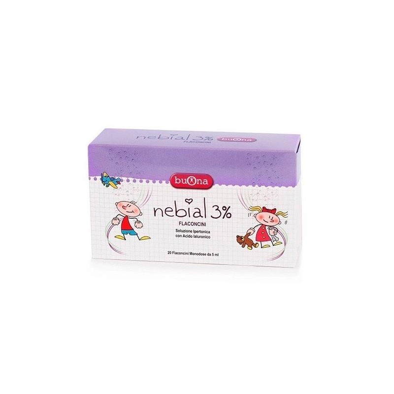 Nebianax 3% limpieza nasal 20 viales Buona - 1