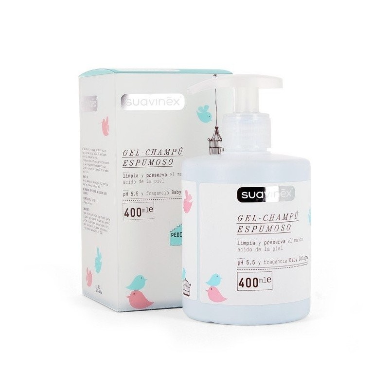 Suavinex gel champú espumoso 400ml Suavinex - 1
