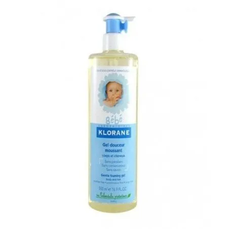 Klorane beb&eacute; gel cuerpo y cabello 500ml Klorane - 1