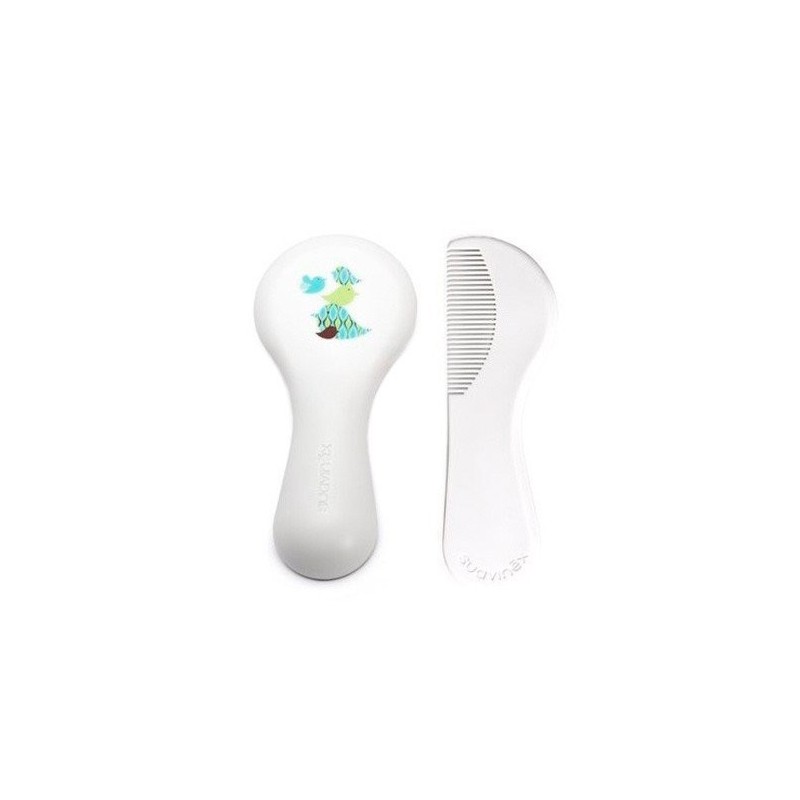 Suavinex cepillo y peine blanco Suavinex - 1