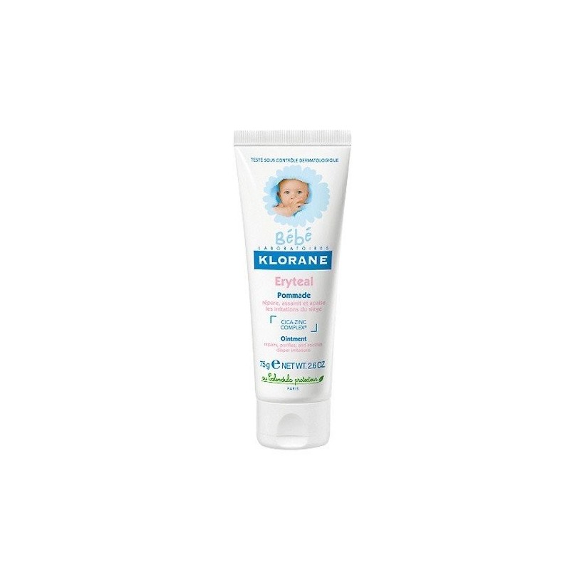 Klorane bebé eryteal crema pañal 75ml Klorane - 1