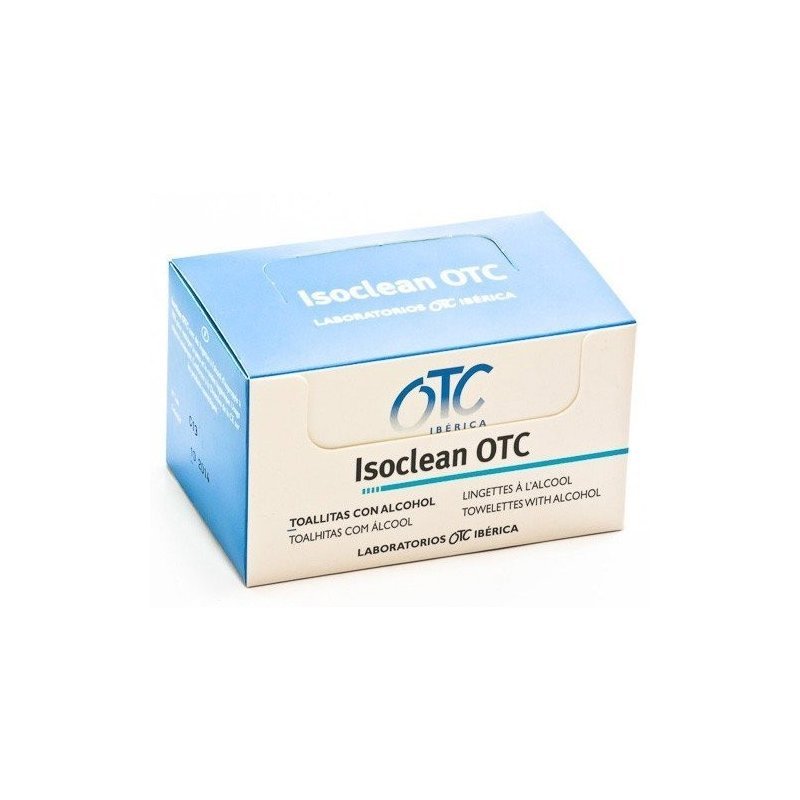 Otc isoclean toallitas alcohol 50uds Isoclean - 1
