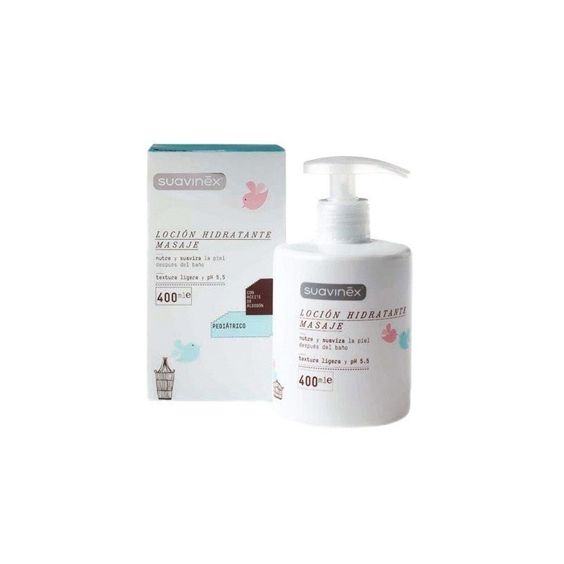 Suavinex loción hidratante masaje 400ml Suavinex - 1