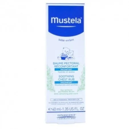 Mustela b&aacute;lsamo pectoral reconfort 40ml Mustela - 1