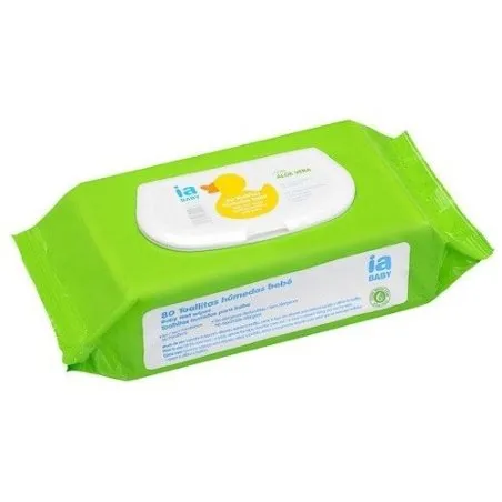 Interapothek toallitas beb&eacute; aloe 80 uds con tapa Interapothek - 1