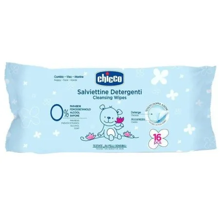 Chicco toallitas limpiadoras pocket 16u Chicco - 1
