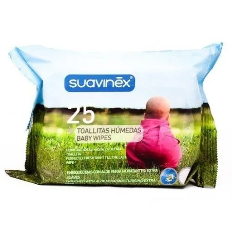 Suavinex toallitas h&uacute;medas 25uds Suavinex - 1