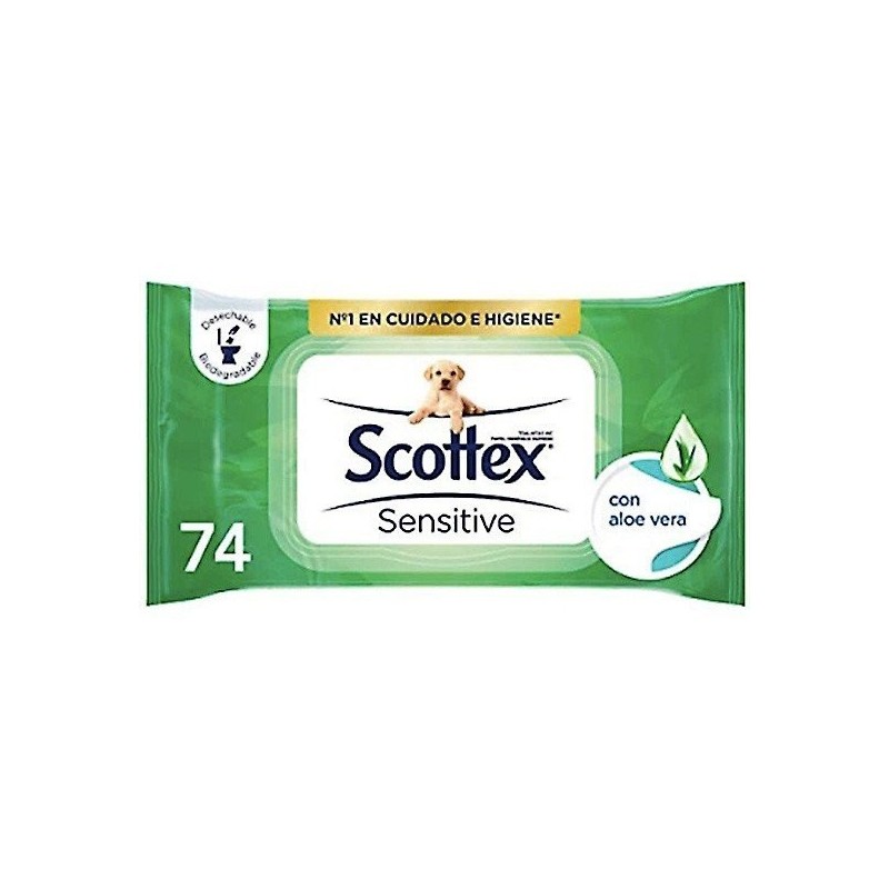 Scottex toallitas aloe vera wc 66 und Scottex - 1
