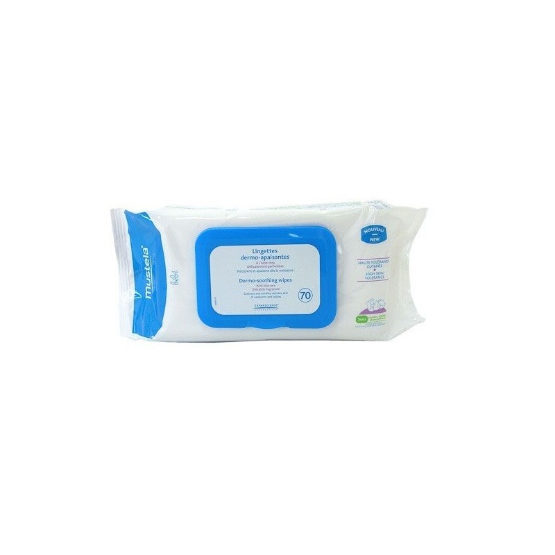 Mustela toallitas faciales 70uds Mustela - 1