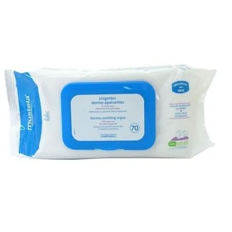 Mustela toallitas faciales 70uds Mustela - 1