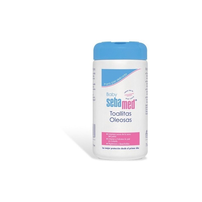 Sebamed baby toallitas oleosas 70 ud Sebamed - 1