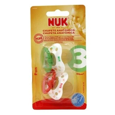 Nuk chupete l&aacute;tex talla 3 2uds Nuk - 1