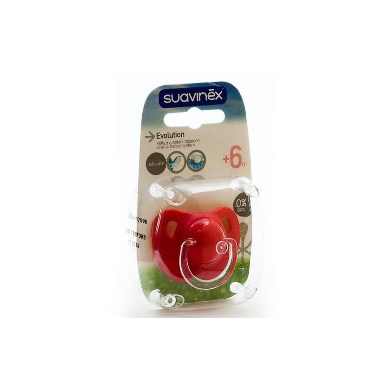 Suavinex chupete evolution silicona +6m Suavinex - 1