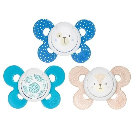Chicco chupete physio silicona ni&ntilde;o 6-16 meses 2 uds Chicco - 1