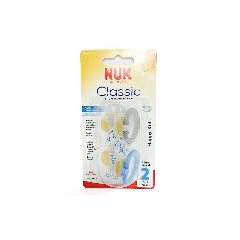 Nuk chupete látex talla 2 2uds Nuk - 1