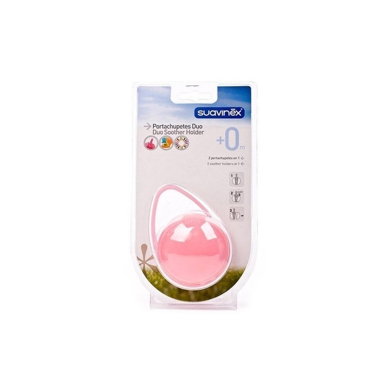 Suavinex portachupetes dúo Suavinex - 1