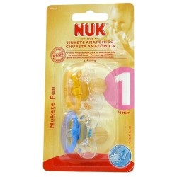 Nuk chupete látex talla 1 2uds Nuk - 1