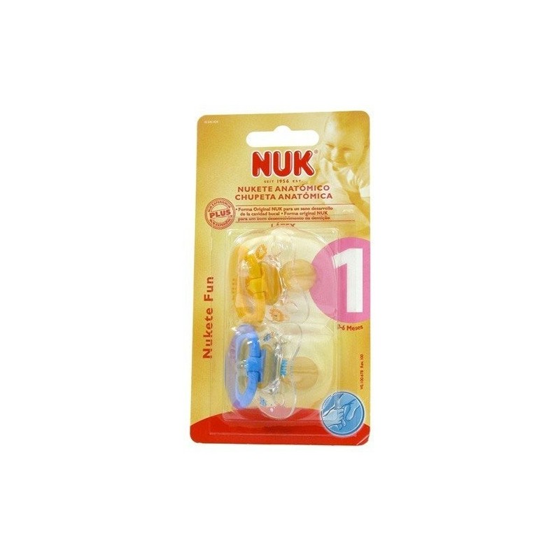 Nuk chupete látex talla 1 2uds Nuk - 1