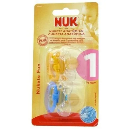 Nuk chupete l&aacute;tex talla 1 2uds Nuk - 1