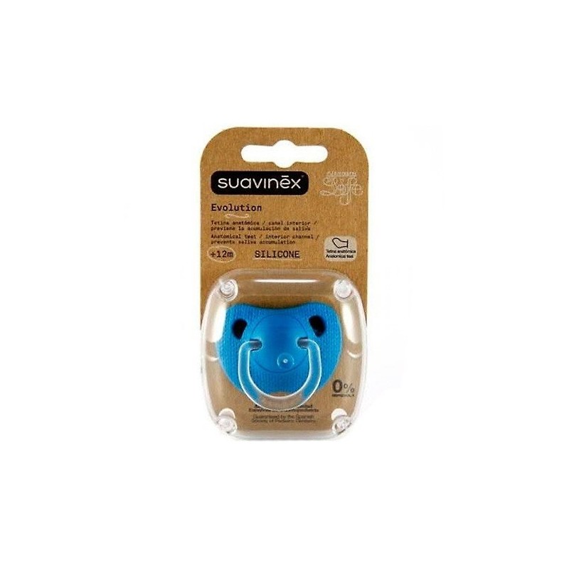 Suavinex chupete evolution silicona +18m Suavinex - 1