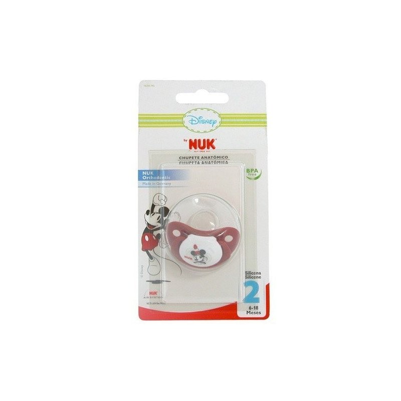 Nuk nukete chupete silicona mickey talla 2 2uds Nuk - 1