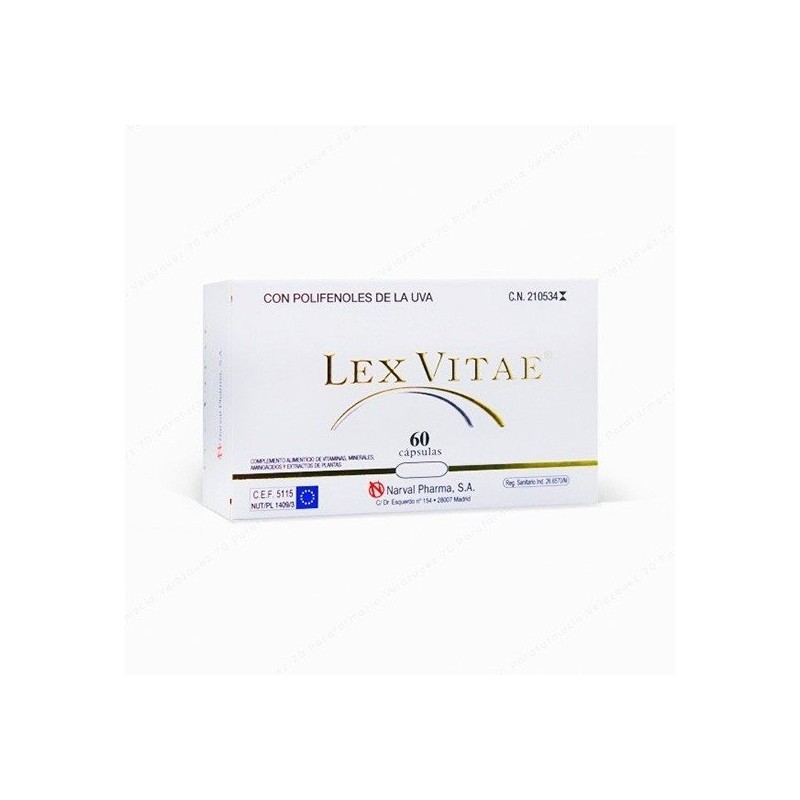 Lex vitae 60 capsulas Narval - 1