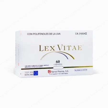 Lex vitae 60 capsulas Narval - 1