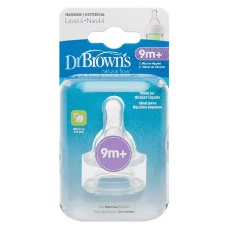Dr brown&acute;s tetina options +9 meses 2 uds Dr.Brown'S - 1