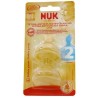 Nuk tetina fist choice látex boca ancha talla 2 orificio l 2uds Nuk - 1