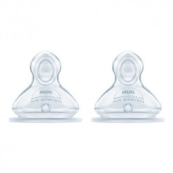Nuk tetina first choice+ 2l silicona 2u Nuk - 1